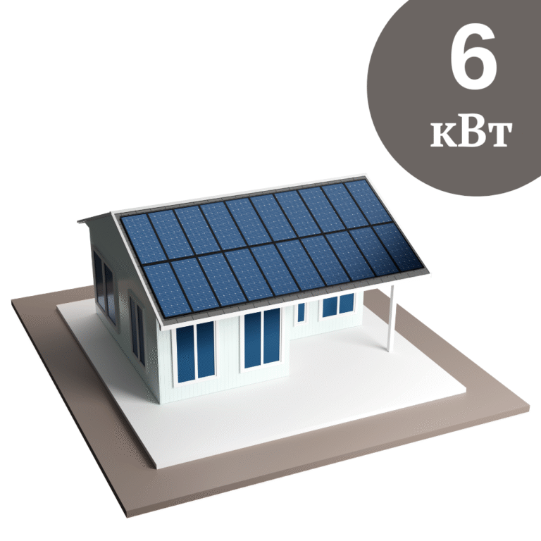 Гібридна сонячна електростанція Start на 6 кВт