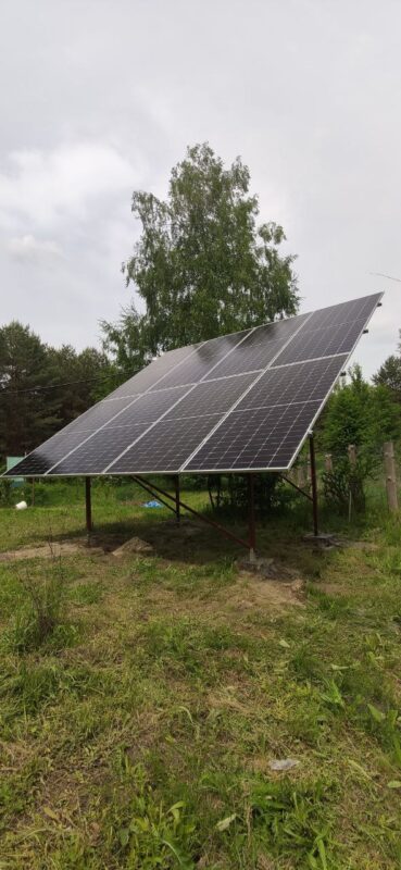 Гібридна сонячна електростанція 4,64 кВт (Longi Solar + Felicity Solar)