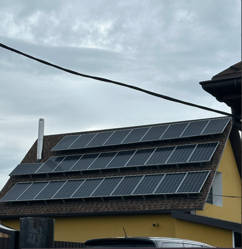 Гібридна сонячна електростанція 85 кВт (Longi Solar + Deye + Huawei + ВМС система)